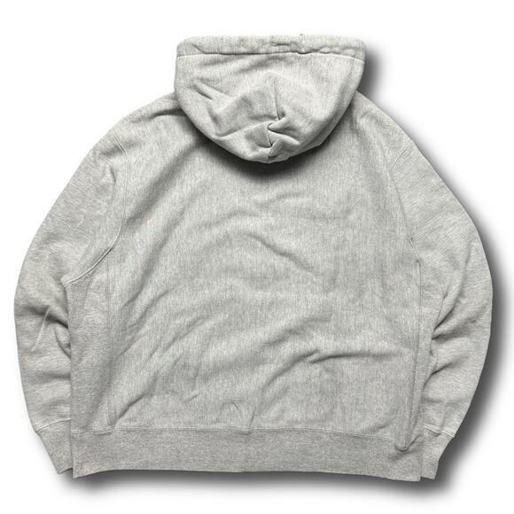 Champion Brand Reverse Weave Gray Essential Hoodie Sweater - Picture 2 of 7
